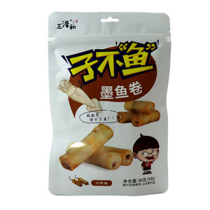 三泽和子不鱼沙嗲味墨鱼卷80克