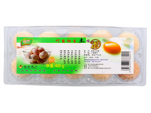 绿桂叮当叮当初生土鸡蛋10枚（400g）