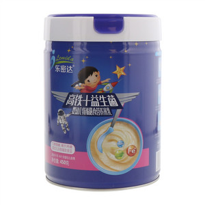 乐密达高铁+益生菌婴幼儿特殊膳食营养米乳