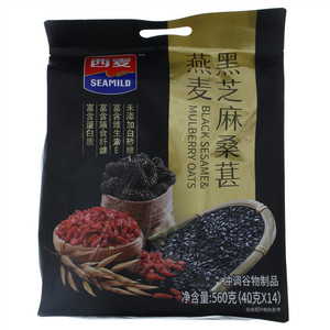 黑芝麻桑葚燕麦