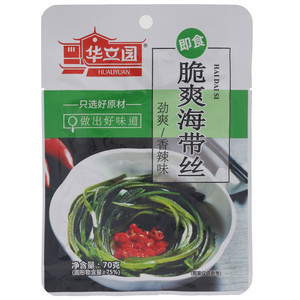 华立园香辣味脆爽海带丝