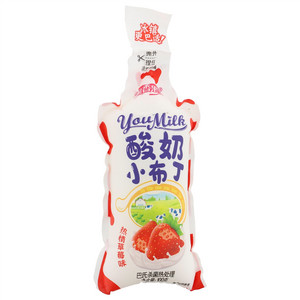 飘香果源热情草莓味酸奶小布丁