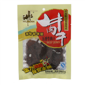 湖三五香牛肉干50克
