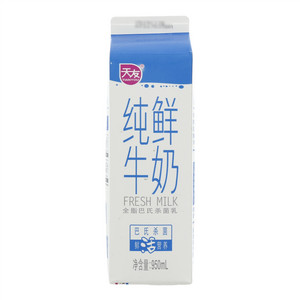 天友纯鲜牛奶（全脂巴氏杀菌乳）