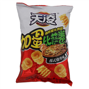 天凌韩式烧烤味加蛋披萨卷