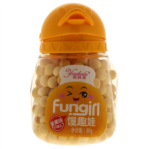 悠咔芙蛋黄味小馒头（烘烤型）