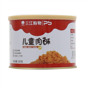 三江购物儿童肉酥100克