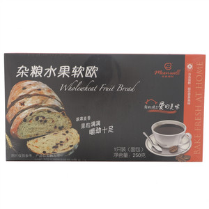 麦香威尔杂粮水果软欧