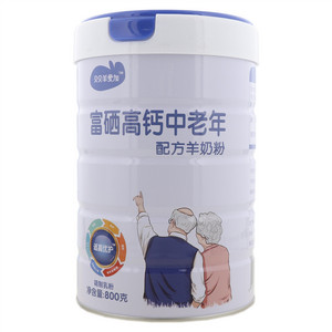 贝贝羊爱加富硒高钙中老年配方羊奶粉
