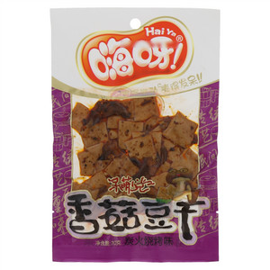 嗨呀炭火烧烤味香菇豆干