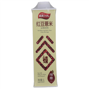 柔柔汁风红豆薏米谷物饮料