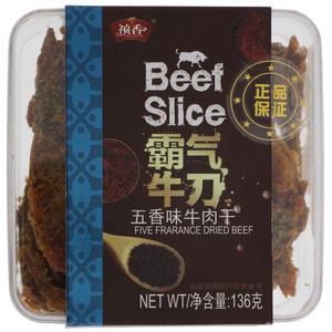 祯香霸气牛刀五香味牛肉干