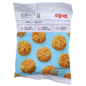百草味麻辣味拉面丸子