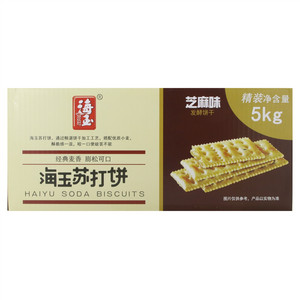 海玉 苏打饼（芝麻味）