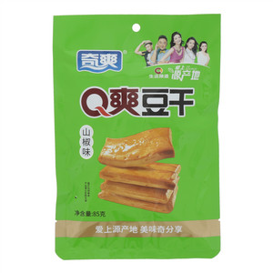 奇爽Q爽豆干山椒味85g