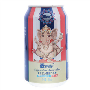 蓝格格泰式小菠萝汽水