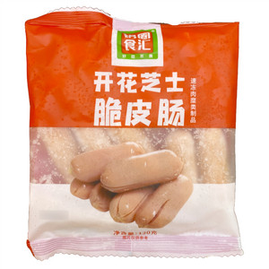 锅圈食汇开花芝士脆皮肠