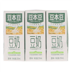1.5升（250ml*6)豆本豆原味豆奶