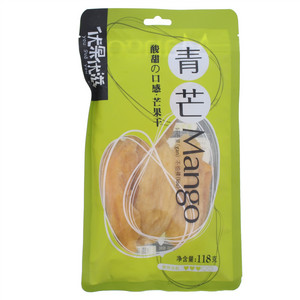 优果优滋青芒酸甜の口感芒果干