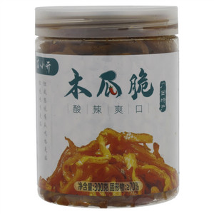 苗小开酸辣爽口木瓜脆