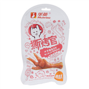 华英撕烤官香辣味烤鸡爪