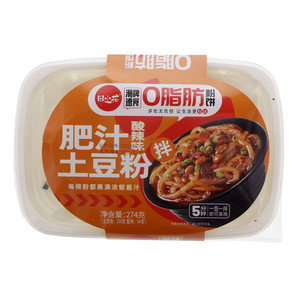 田小花酸辣味肥汁土豆粉