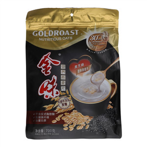 金味黑芝麻营养燕麦片