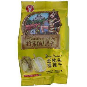 U果金枕头榴莲干