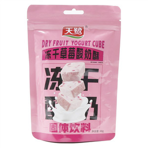 天鹭冻干草莓酸奶酥