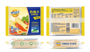 妙可蓝多原味芝士片 10片装 166g