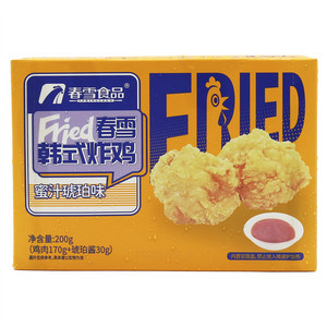 春雪食品春雪蜜汁琥珀味韩式炸鸡