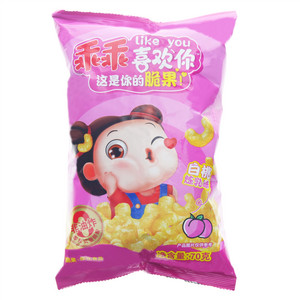 乖乖喜欢你白桃炼乳味玉米脆果