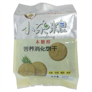 一袋饼师木糖醇苦荞消化饼干