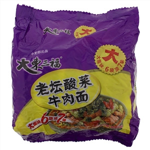 大東三福老坛酸菜牛肉面