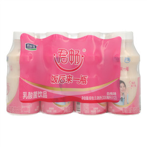 君乐宝君畅白桃味乳酸菌饮品