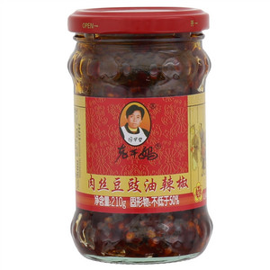 老干妈肉丝豆豉油辣椒
