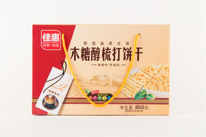 佳惠木糖醇梳打饼干850g