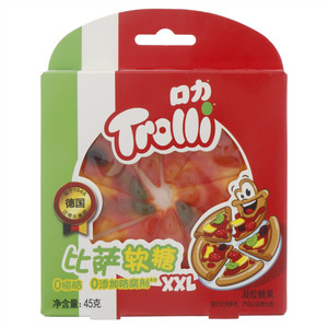Trolli口力比萨软糖XXL（凝胶糖果）