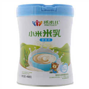米素儿铁锌钙小米米乳