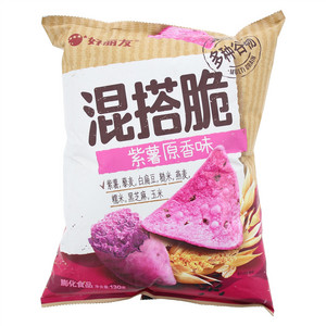 好丽友混搭脆紫薯原香味膨化食品
