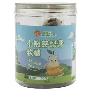 膳恩贝小熊慈梨膏软糖