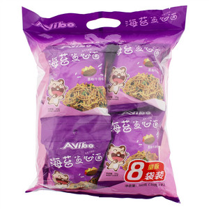 阿一波海苔点心面（黑椒牛排味）