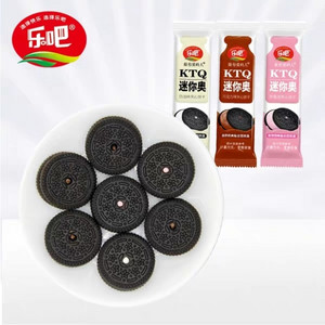 乐吧KTQ迷你奥奶油味夹心饼干