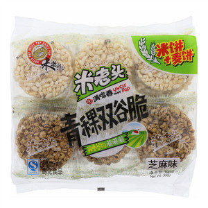 米老头芝麻味青稞双谷脆