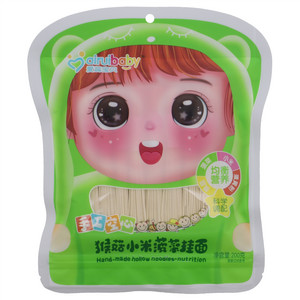 八家巷手工空心猴菇小米菠菜挂面
