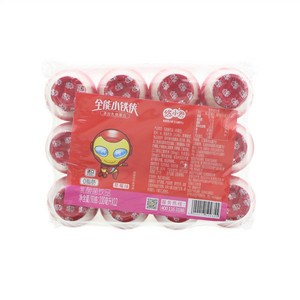 全能小铁侠悠小君草莓味乳酸菌饮品
