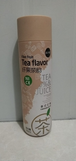 粒汁健纤果茶韵泰式红柚茶