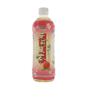康师傅茉莉果茶果味茶饮品（水蜜桃味）500ml+赠50ml