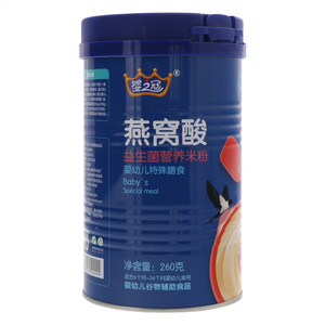 婴之冠燕窝酸益生菌营养米粉