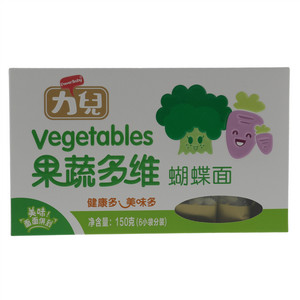 力儿果蔬多维蝴蝶面